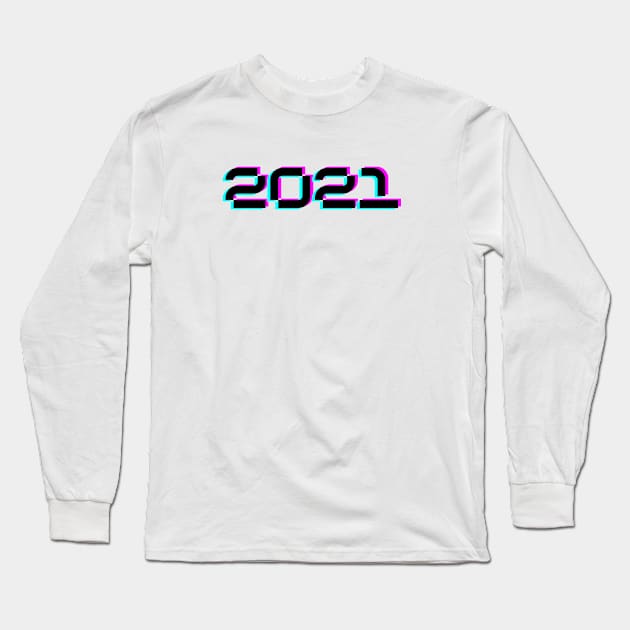 2021 Long Sleeve T-Shirt by JM ART